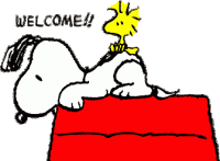 Welcome with Snoopy.gif